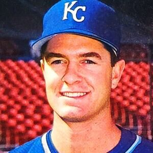 1991 Score Brent Mayne #765 Kansas City Royals Catcher Rookie Prospect Card NM